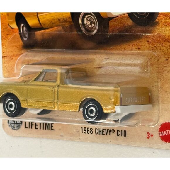 Matchbox 1968 Chevy C10 Gold Truck 1:64 Classic 110/125 New - Picture 4 of 4